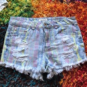 Super Cute Aztec print Jean short